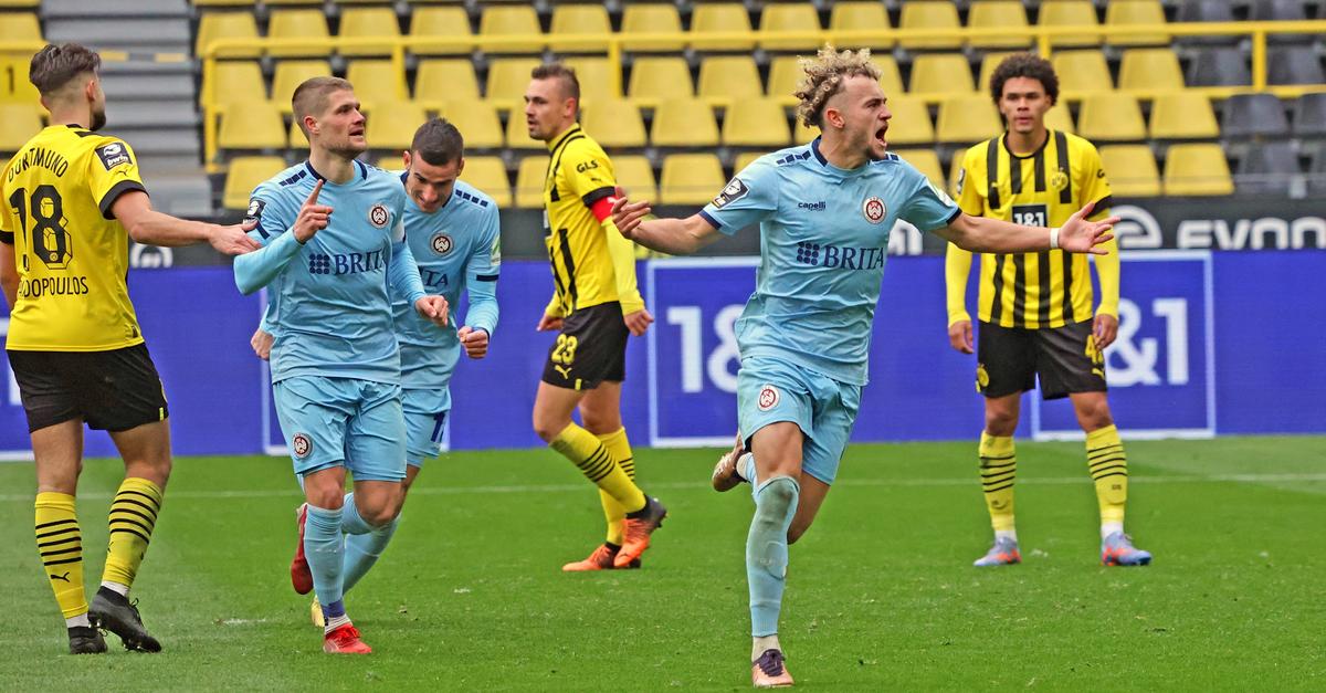 Wehen Wiesbaden setzt Siegesserie in Dortmund fort